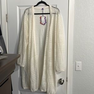 Yitty Knit Slip Long Cardigan